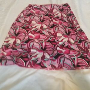 Pink Pattern Skirt